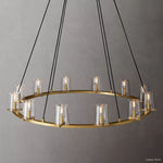 Pauillac Classic Glass Round Chandelier 48"
