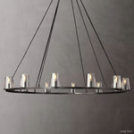 Pauillac Classic Glass Round Chandelier 60"