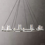 Pauillac Classic Glass Round Chandelier 60"