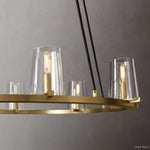 Pauillac Classic Glass Round Chandelier 48"