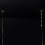 Emile Staggered Form Rectangular Chandelier 54"