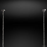 Emile Staggered Form Rectangular Chandelier 54"