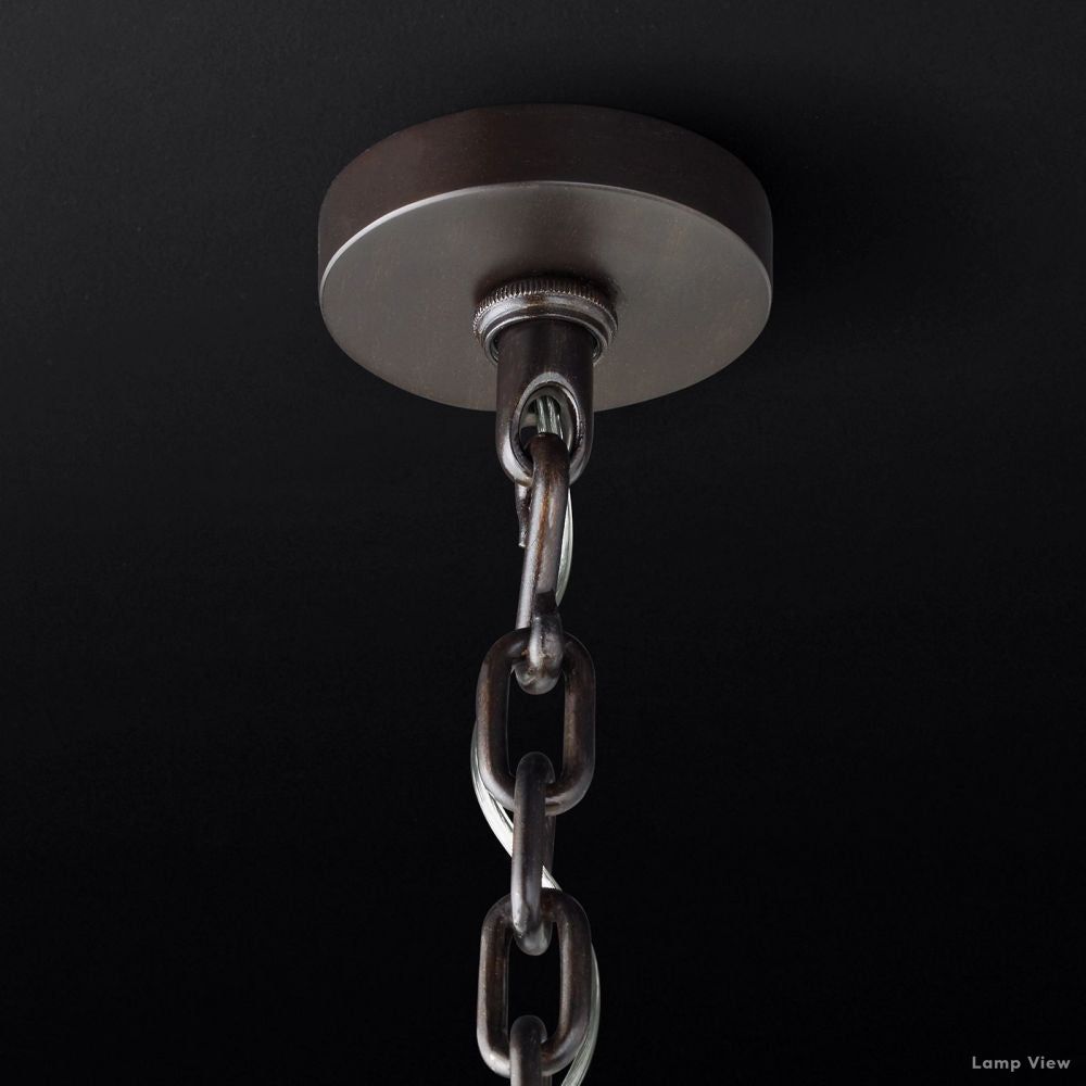 Emile Staggered Form Round Chandelier 24"