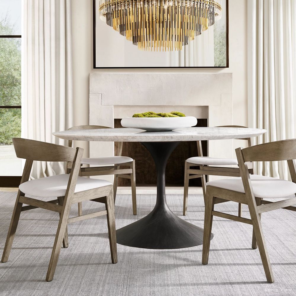 Emile Staggered Form Round Chandelier 24"