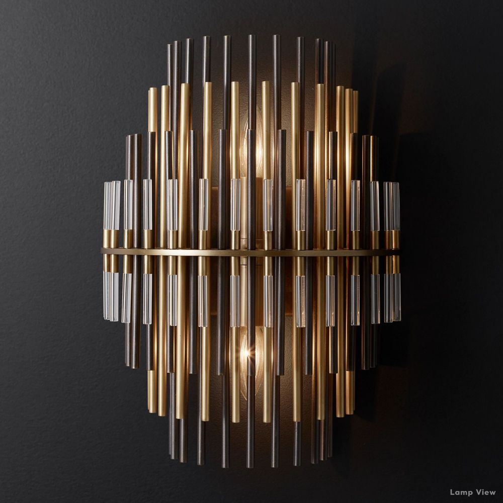 Emile Staggered Form Wall Sconce