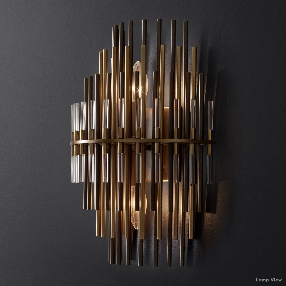 Emile Staggered Form Wall Sconce