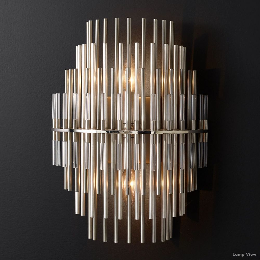 Emile Staggered Form Wall Sconce