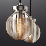Pearl Shimmer Crystal Rectangle Chandelier 72"