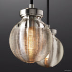 Pearl Shimmering Crystal Rectangle Chandelier 72"