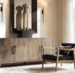Wright Hammered Form Wall Sconce