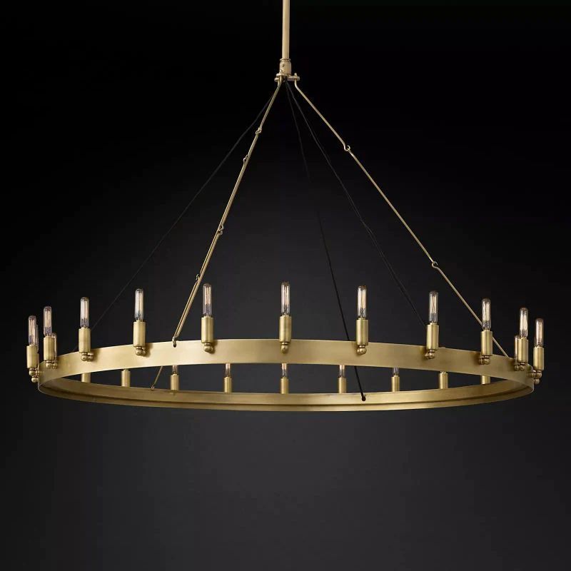 Camino Round Chandelier 50"
