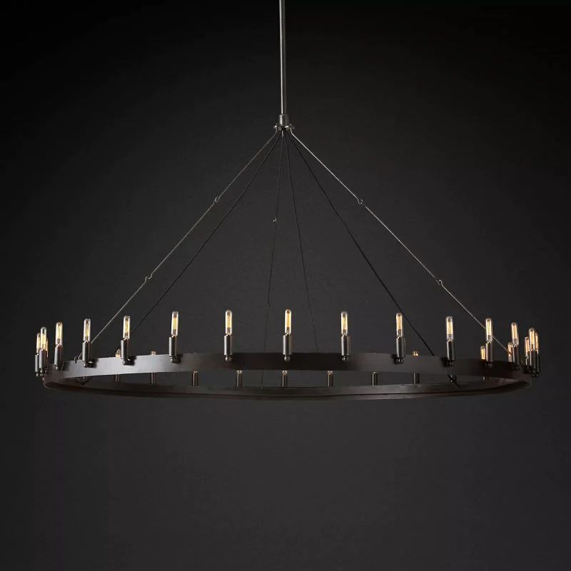 Camino Round Chandelier 63"