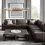 Camino Vintage Structural Round Chandelier 26"