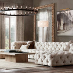 Camino Vintage Structural Round Chandelier 63"