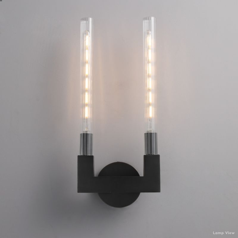 Cannele Beaux Arts Double Wall Sconce