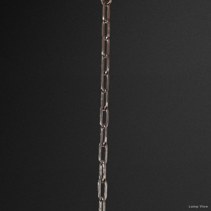 Cascada Tube Crystal Rectangular Chandelier 54"