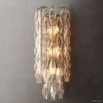 Chiara Lustrous Glass Grand Wall Sconce