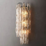 Chiara Lustrous Glass Grand Wall Sconce