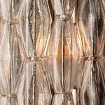 Chiara Lustrous Glass Grand Wall Sconce