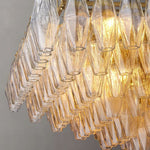 Chiara Tiered Rectangular Chandelier 74"