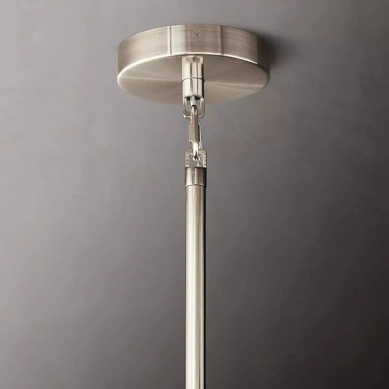 Chiara Lustrous Glass Tiered Round Chandelier 37"
