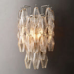 Chiara Lustrous Glass Wall Sconce