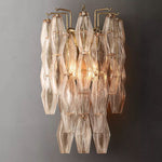 Chiara Lustrous Glass Wall Sconce