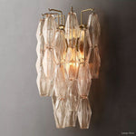 Chiara Lustrous Glass Wall Sconce
