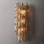 Chiara Lustrous Glass Grand Wall Sconce