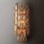 Chiara Lustrous Glass Grand Wall Sconce