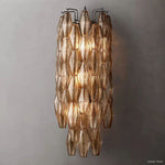 Chiara Lustrous Glass Grand Wall Sconce