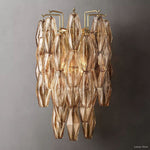 Chiara Lustrous Glass Wall Sconce