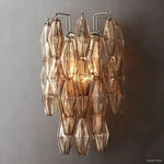 Chiara Lustrous Glass Wall Sconce