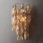 Chiara Lustrous Glass Wall Sconce