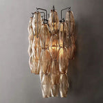 Chiara Lustrous Glass Wall Sconce