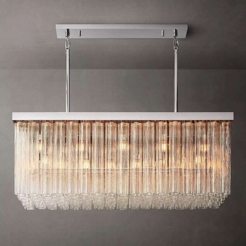 Cielo Rectangle Chandelier 54"
