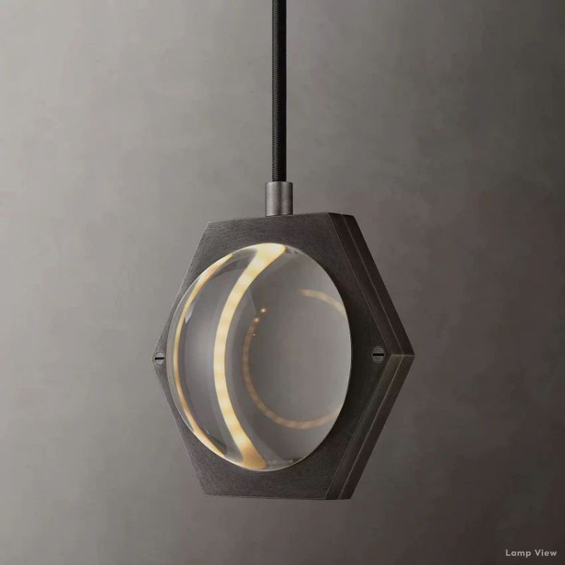Eclatant Inset Crystal Pendant Light