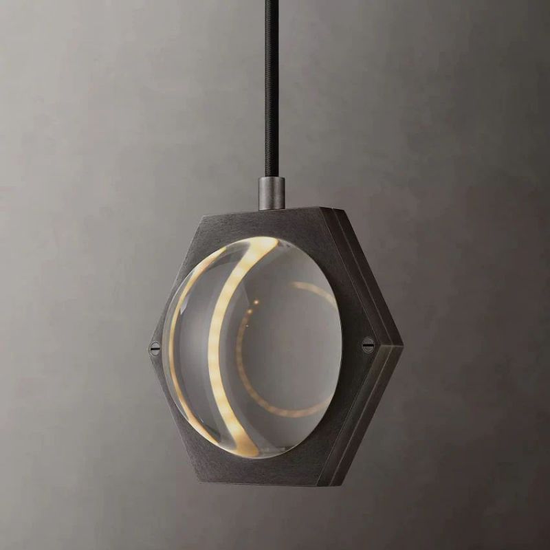 Eclatant Inset Crystal Pendant Light