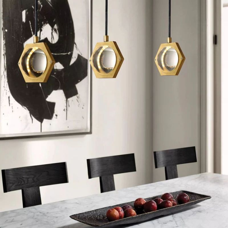 Eclatant Inset Crystal Pendant Light