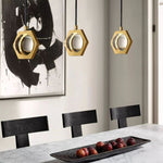 Eclatant Inset Crystal Pendant Light