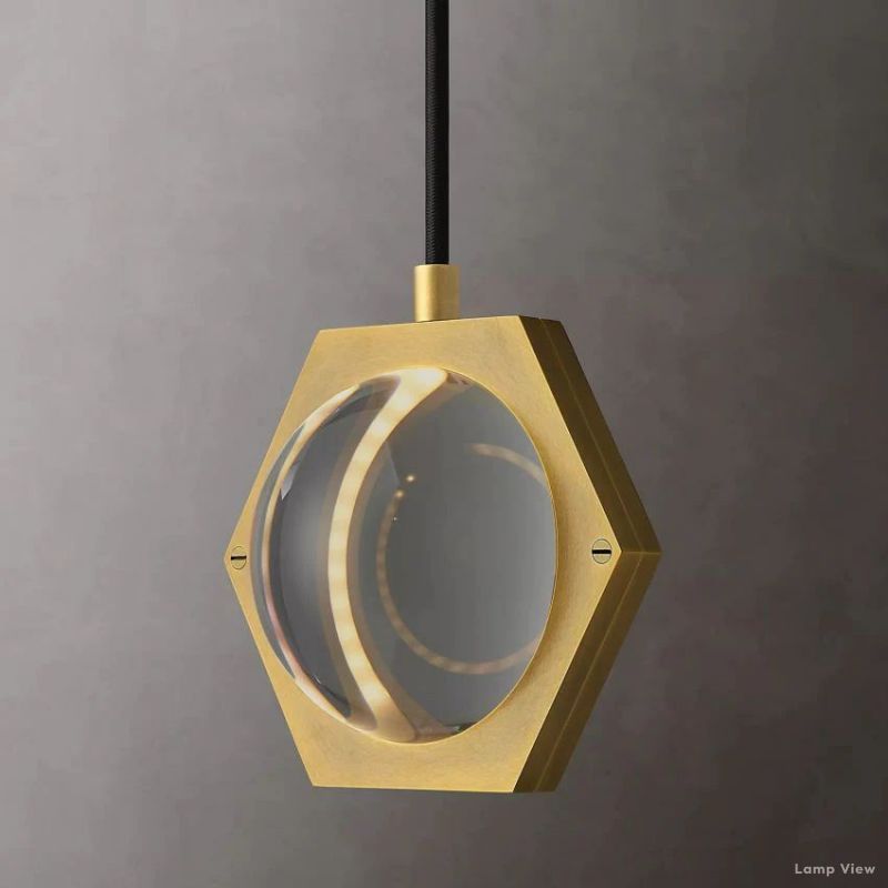Eclatant Inset Crystal Pendant Light