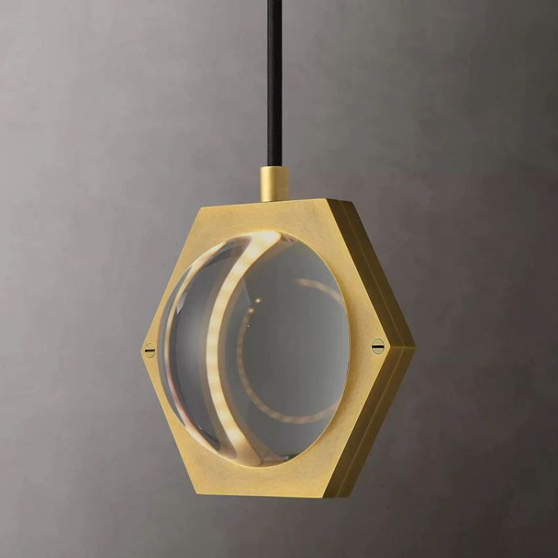 Eclatant Inset Crystal Pendant Light