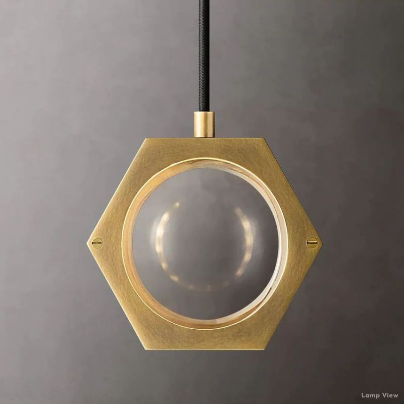 Eclatant Inset Crystal Pendant Light