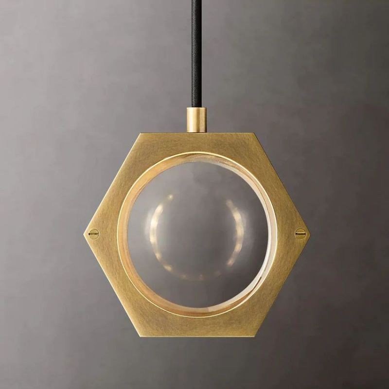 Eclatant Inset Crystal Pendant Light