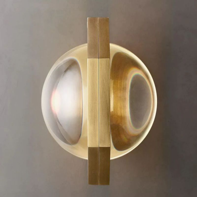 Eclatant Inset Crystal Wall Sconce