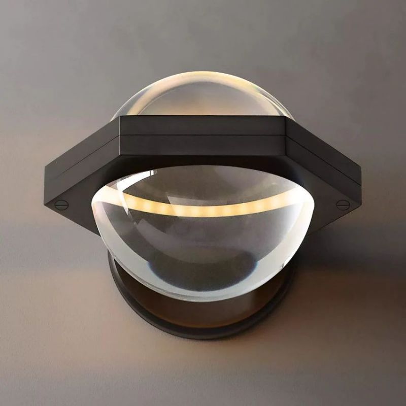 Eclatant Inset Crystal Wall Sconce