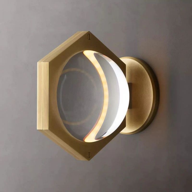 Eclatant Inset Crystal Wall Sconce