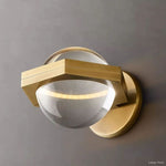 Eclatant Inset Crystal Wall Sconce