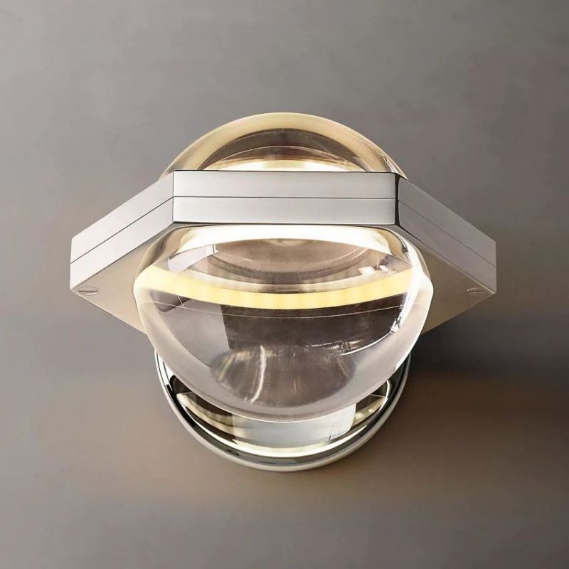 Eclatant Inset Crystal Wall Sconce
