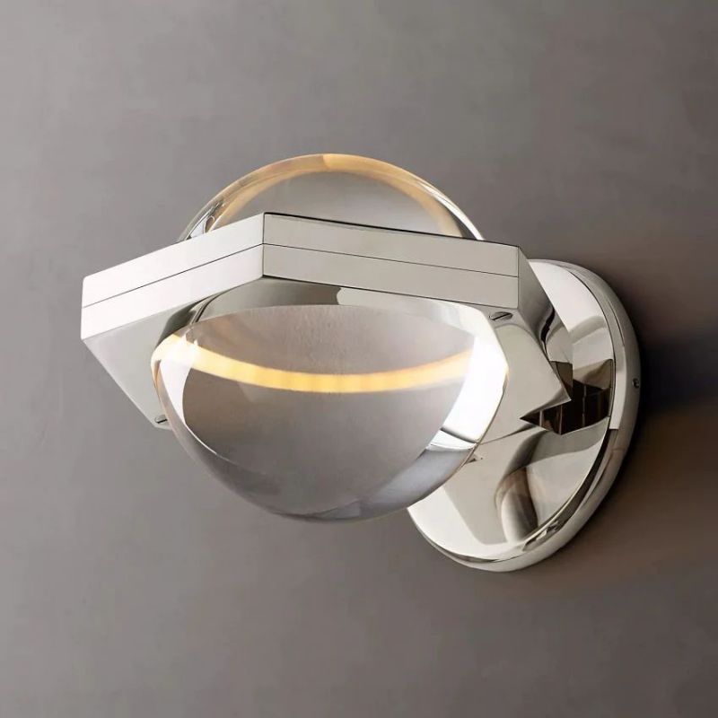 Eclatant Inset Crystal Wall Sconce